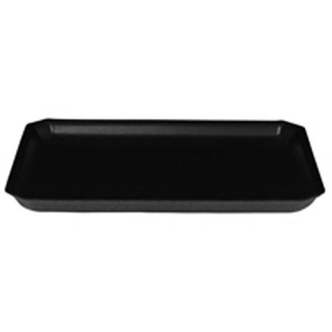 Trays Food Service no lid black foam rectangle 280mm (L) 225mm (W) 20mm (H)