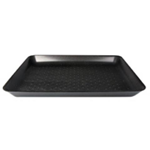 Trays Food Service no lid black foam rectangle 350mm (L) 280mm (W) 25mm (H)