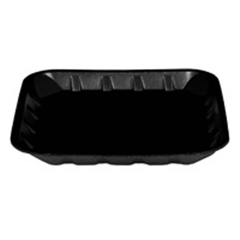 Trays Food Service no lid black foam square 136mm (L) 136mm (W) 14mm (H)