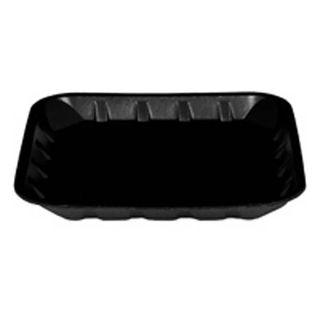 Trays Food Service no lid black foam square 136mm (L) 136mm (W) 14mm (H)