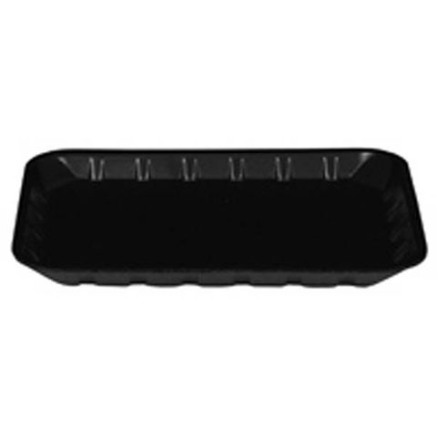 Trays Food Service no lid black foam rectangle 189mm (L) 138mm (W) 14mm (H)