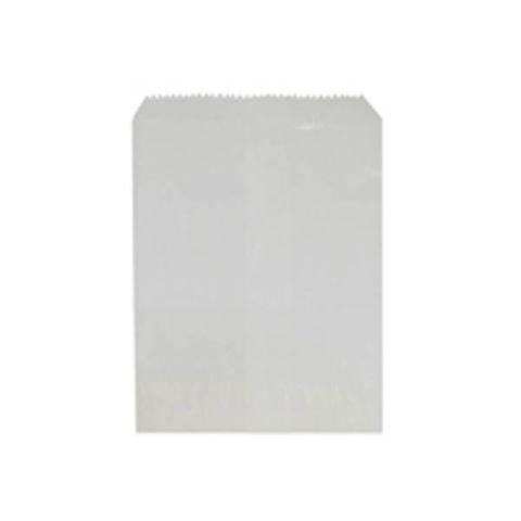 Paper Half Flat glassine white 155mm (L) 140mm (W)