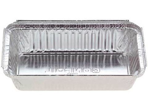 Containers Foil unhinged lid foil rectangle 184mm (L) 106mm (W) 38mm (H)