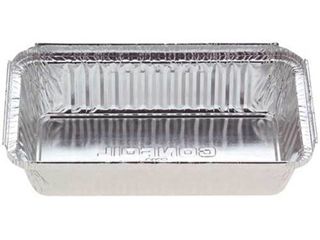 Containers Foil unhinged lid foil rectangle 184mm (L) 106mm (W) 38mm (H)
