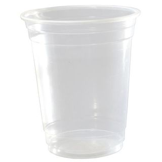 Water/Juice Cups recyclable clear PET 425ml