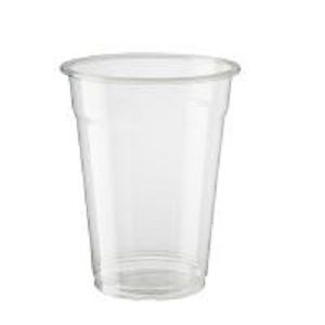 Water/Juice Cups recyclable clear PET 425ml