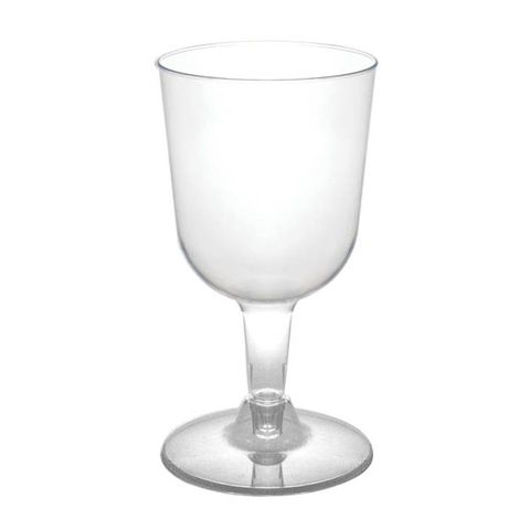 Glasses Goblet recyclable clear PET 170ml