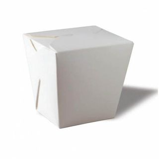 Containers Food Pail no handle polylined recyclable white cardboard 79mm (L) 66mm (W) 103mm (H)