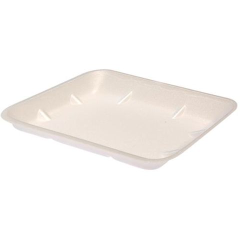 Trays Food Service no lid white foam rectangle 213mm (L) 138mm (W) 30mm (H)