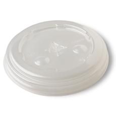 Milkshake Cups Lids flat recyclable clear PET