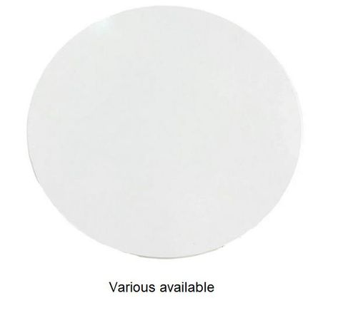 Cake Board white milkboard round .5mm (T) 185mm (D)