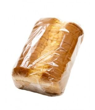 Bread Plain single wicketted 490mm clear plastic 445mm (L) 280mm (W) +100mm (G)