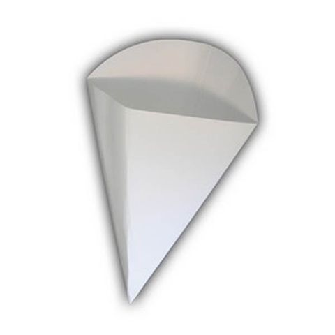 Cones Hot Chips recyclable white cardboard 198mm (L) 152mm (W)