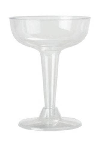 Glasses Cocktail recyclable clear PET 177ml