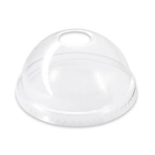 Water/Juice Cup Lids dome recyclable clear PET