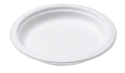 Plates biodegradable white natural fibre oval 254mm (L) 191mm (W)