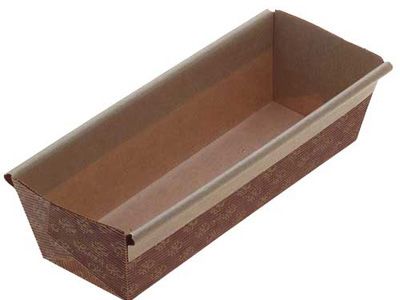 Baking Mould cellulose paper rectangle 62mm (H) 227x70mm (B)