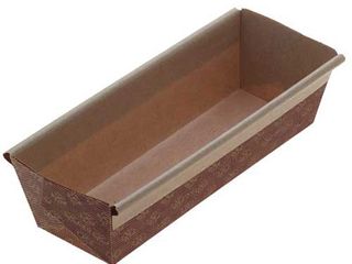 Baking Mould cellulose paper rectangle 62mm (H) 227x70mm (B)