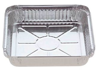 Containers Foil unhinged lid foil square 228mm (L) 228mm (W)