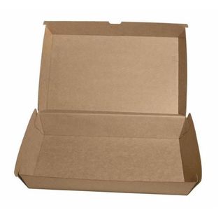 Boxes Family hinged recyclable brown cardboard rectangle 290mm (L) 170mm (W) 85mm (H)