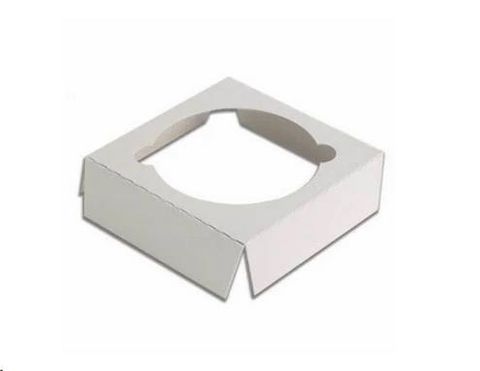 Cup Cake Inserts white milkboard 100mm (L) 100mm (W) 20mm (H)