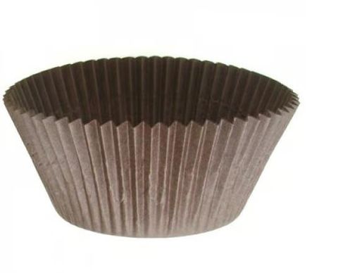 Baking Cases Muffins #408 brown paper 30mm (H) 44mm (B)