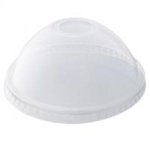 Water/Juice Cup Lids dome recyclable clear PET