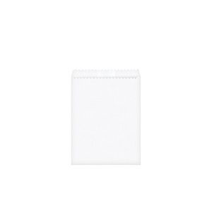 Paper Half Flat greaseproof lined white 155mm (L) 140mm (W)