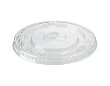 Water/Juice Cup Lids flat recyclable clear PET