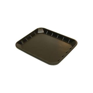 Trays Food Service no lid black foam rectangle 200mm (L) 180mm (W) 14mm (H)