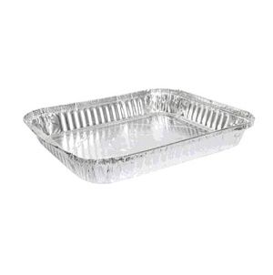 Containers Foil half gastronorm unhinged lid foil rectangle 314mm (L) 254mm (W) 38mm (H)
