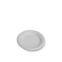 Plates biodegradable white natural fibre round 150mm (D)