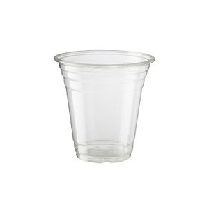 Water/Juice Cups recyclable clear PET 400ml