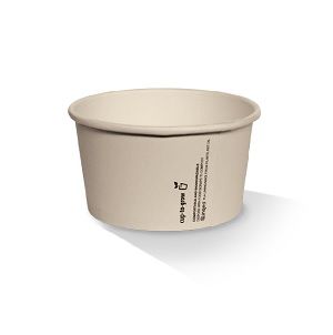 Icecream/Gelato Cups PLA lined compostable off-white paper 5oz