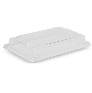 Tray Lids Sushi unhinged recyclable opaque PET rectangle 168mm (L) 118mm (W) 30mm (H)