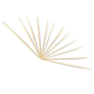 Skewers Standard compostable natural bamboo 200mm (L)