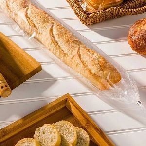 Bread French Micro-Perforated single wicketted clear 750mm (L) 150mm (W)