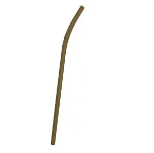 Straws Flexi compostable brown paper 6mm (D) 197mm (L) pkt 250