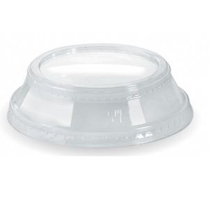 Lids clear raised flat no hole bio cup 96mm PLA