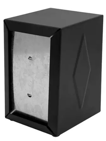 Napkins Dispenser compact black plastic