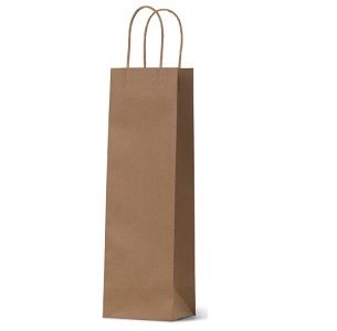 Paper Bottle single brown 360mm (L) 110mm (W) +90mm (G)