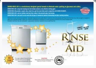 Dishwasher Rinse Aid liquid 20L