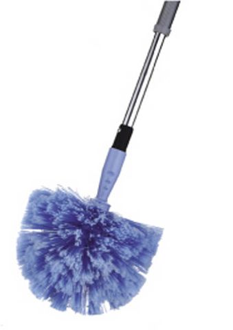 Brush & Handle Cobweb extendable handle blue 1600mm (L) 190mm (W)