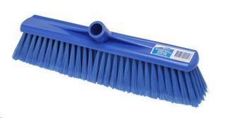 Broom Head Floor soft bristles blue 250mm (W)