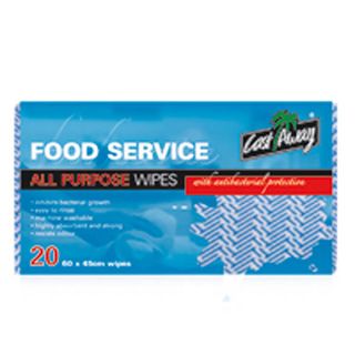 Wipes Multi Purpose alcohol based blue 600mm (L) 450mm (W)