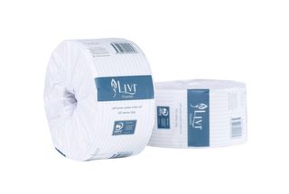 Toilet Paper standard jumbo junior 2ply 165mm (D) 85mm (W)