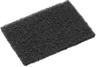 Scourers heavy duty black nylon 250mm (L) 115mm (W) 25mm (H)