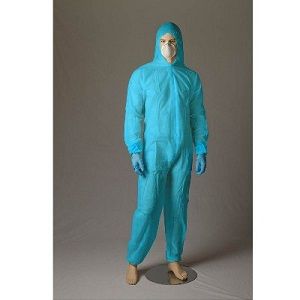 Coveralls blue polypropelene XXL 55gsm