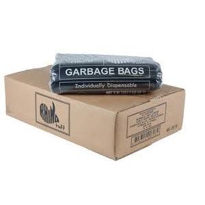 Bin Liners black polyethylene low density 72L 900mm (L) 760mm (W)