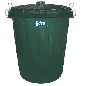 Bins Flat Lid green 55L